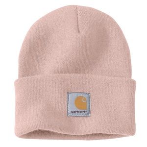 NWT Carhartt Knit Cuffed Beanie+Rose Pink+Blush
